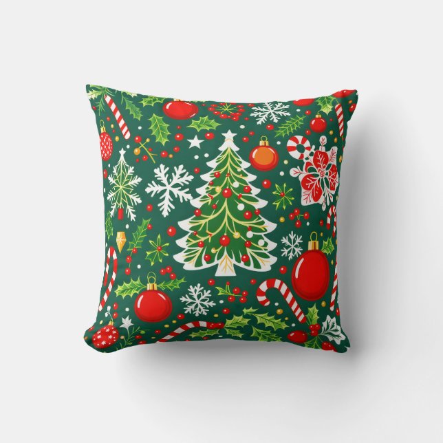 Almofada de travesseiro de Natal (Frente)