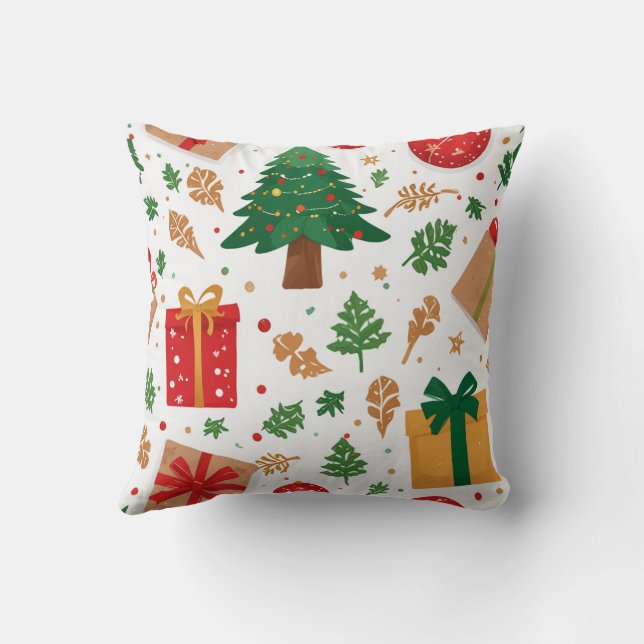 Almofada de travesseiro de Natal (Verso)