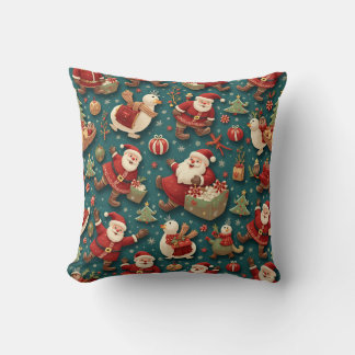 almofada de travesseiro de natal