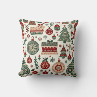 almofada de travesseiro de natal
