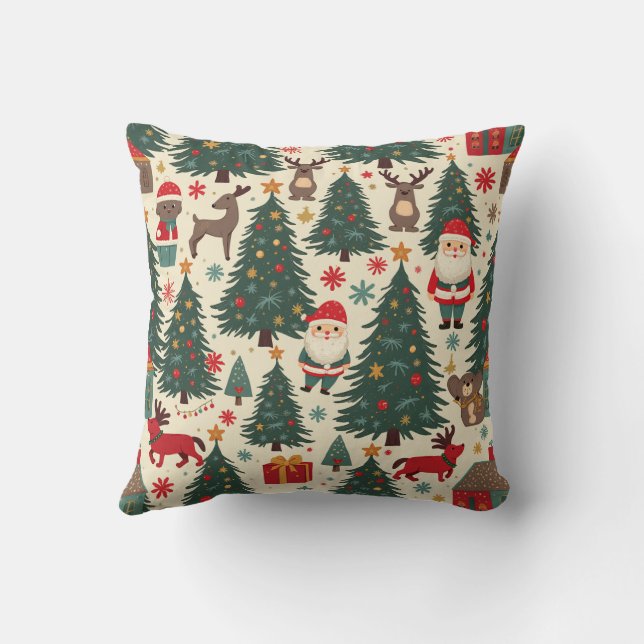Almofada de travesseiro de Natal (Verso)