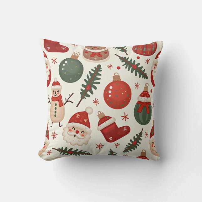 Almofada de travesseiro de Natal (Frente)