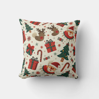 almofada de travesseiro de natal