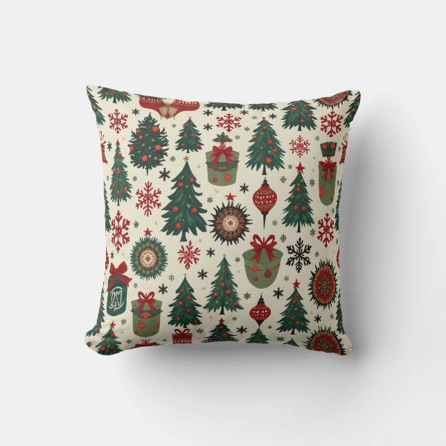 Almofada de travesseiro de Natal (Frente)