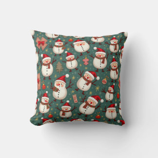 almofada de travesseiro de natal