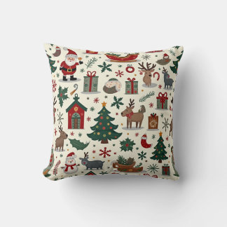 almofada de travesseiro de natal (Editar)