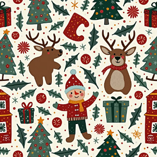 almofada de travesseiro de natal (Editar)