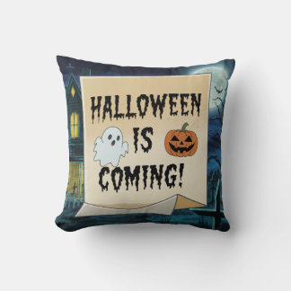 Almofada de travesseiro quadrada para o Halloween(