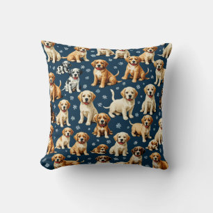 Almofada de travesseiros de cães da Vintage