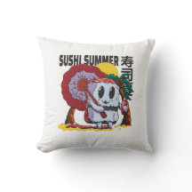 ALMOFADA DE VERÃO DE SUSHI