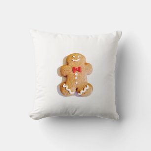 Almofada Decência de Natal do Homem de Pão Feriado