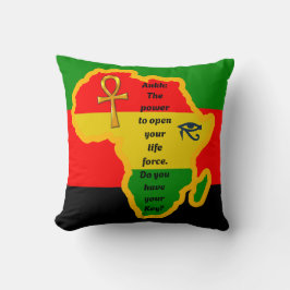 Almofada Décima Sétima História Negra e Travesseiro de Pres