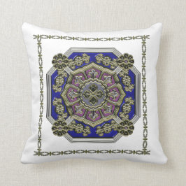 Almofada Deco de Arte Asiática (Jeweled tradicional)