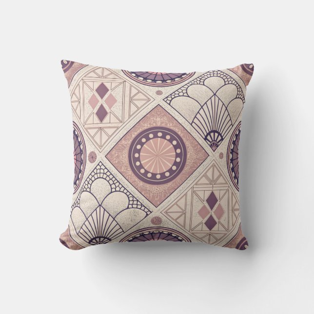 Almofada Deco Geométrico Neutro (Frente)