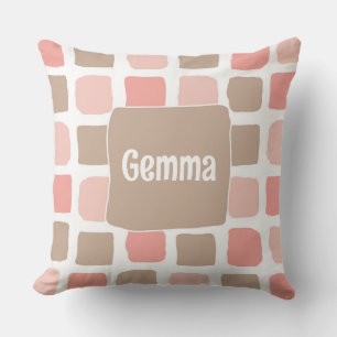 Almofada Decor de Enfermeiro para Meninas Blush e Natural