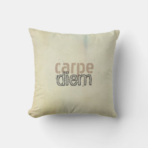Almofada decor do chique carpe diem
