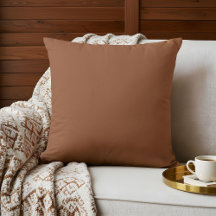 Decor Mínimo Sólido Mínimo Simples de Mocha Brown