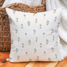 Decoração Boho Floral Azul Cottagecore