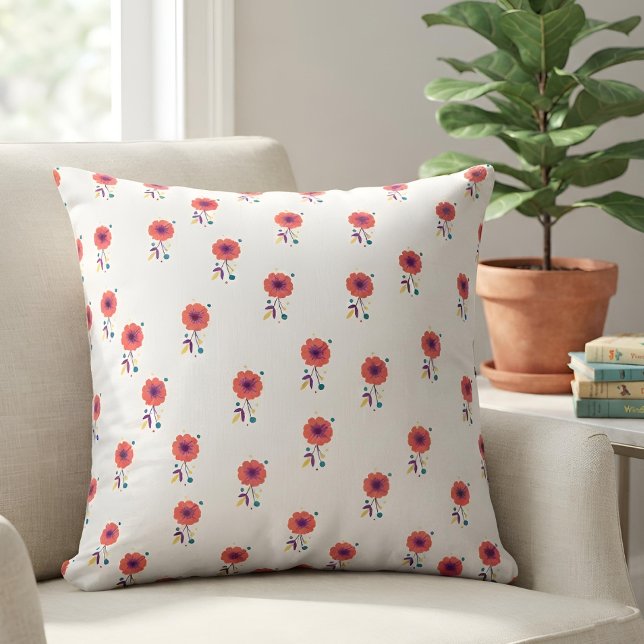 Almofada Decoração Caprichosa e Floral para Berçário Boho (Criador carregado)
