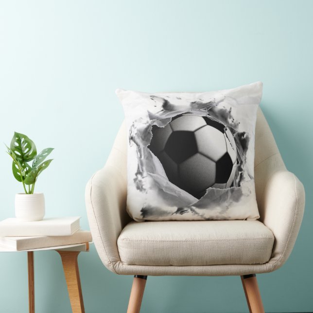 Almofada Decoração Criativa de Futebol (Cadeira)