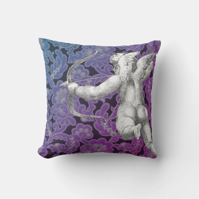 Almofada Decoração cupida do Namorados de vindima (Frente)