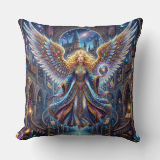 Almofada Decoração de Academia de Fantasia Mística Angelica