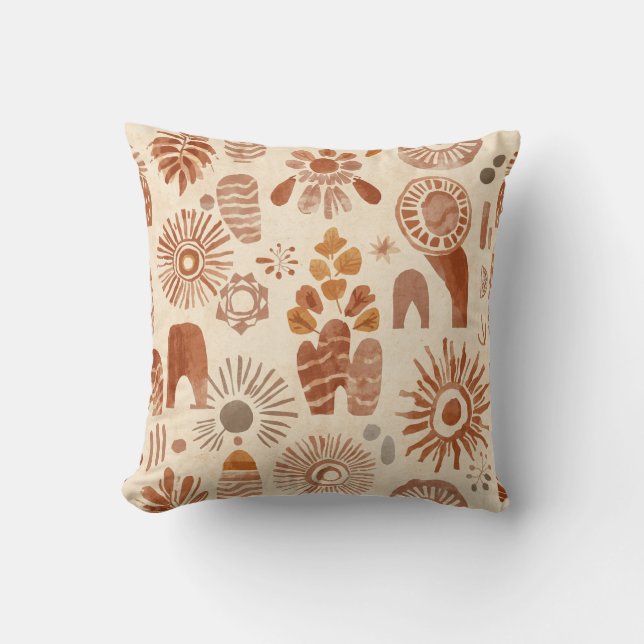 Almofada Decoração de Berçário Boho | Decoração Moderna de  (Frente)