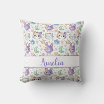 Decoração de Berçário Pastel Kawaii Animal Fofo Aq