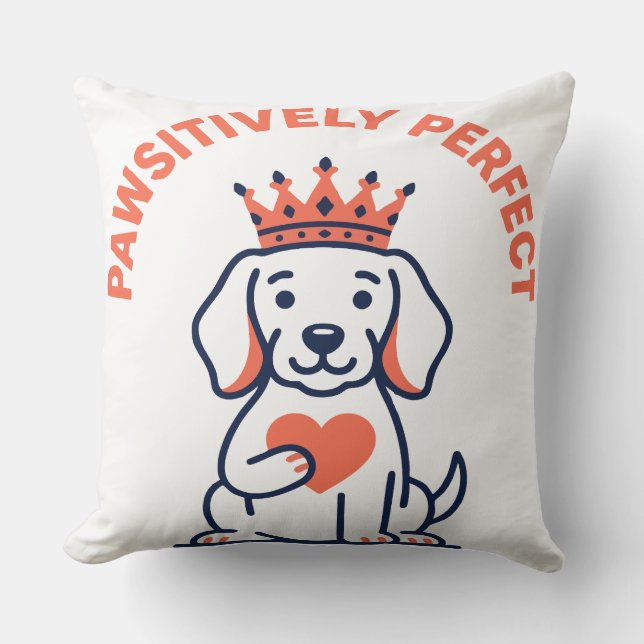 Almofada Decoração de Berçário Real para Cães Perfeitamente (Frente)