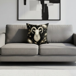 Almofada Decoração de Casa Galáxia Capricórnio Zodíaco Cele