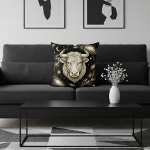 Decoração de Casa Galáxia Touro Zodíaco Celestial
