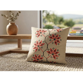 Almofada Decoração de Casa Inspirada no Folclore