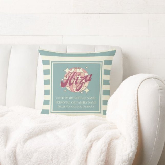 Almofada decoração de casas de Espanha Ibiza España (Criador carregado)