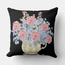 Almofada decoração de flores