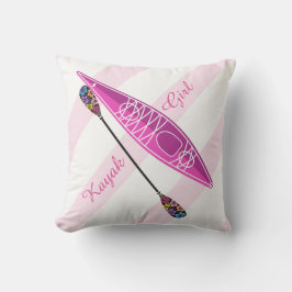 Almofada Decoração de Kayak Girl