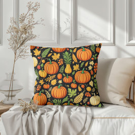 Almofada Decoração de outono do Dia de Colheita de Pumpkin