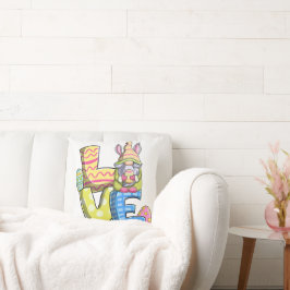 Almofada Decoração de Páscoa com amor