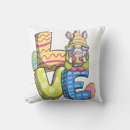 Almofada Decoração de Páscoa com amor 