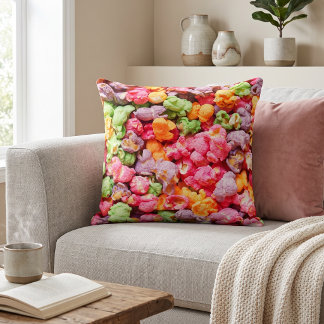 Almofada Decoração Divertida de Casa para Amantes de Comida