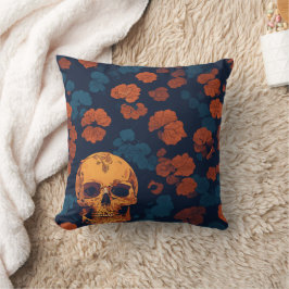 Almofada Decoração do padrão de queda assustador do Hallowe
