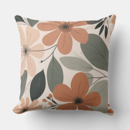 Almofada Decoração floral acrílica decorativa