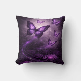 Almofada Decoração Floral Gótica Dark Bloom