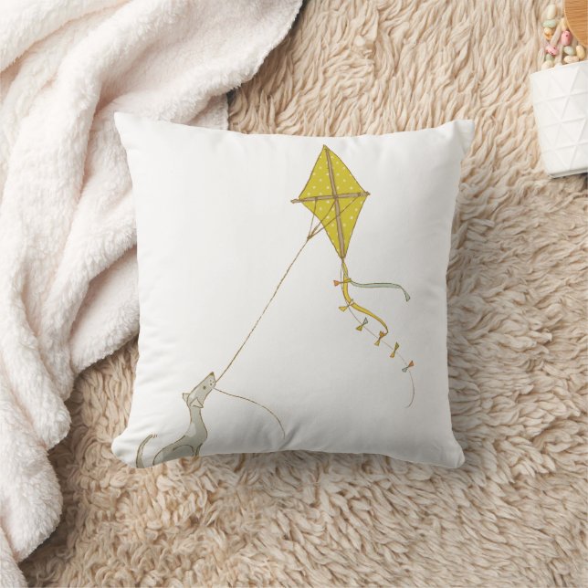 Almofada Decoração Ilustrada de Cachorro para Crianças (Cobertor)