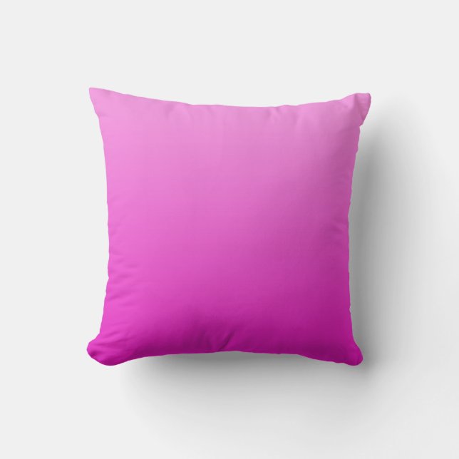 Almofada Decoração Moderna e Tendência com Dipped Rosa Vibr (Frente)