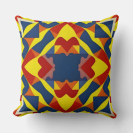 Almofada Decoração Moderna Geométrica Tribal Multicolorida