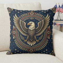Decoração Patriótica Americana Rústica Vintage Águ