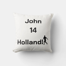 Almofada Decoração Personalizada para Casa de Fã de Futebol