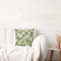 Decoração Romântica de Casa em Verde Sálvia em Flo