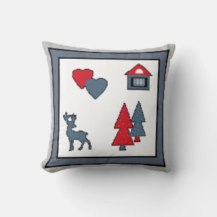 Almofada decorações de Natal