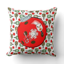 Decorações de Natal Alegria de Pickleball